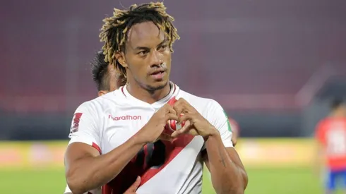 André Carrillo es el goleador de Perú en este año.
