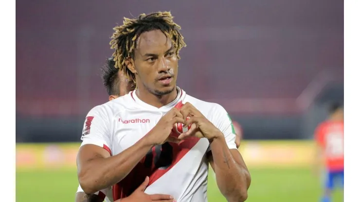 André Carrillo es el goleador de Perú en este año.