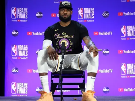Otro premio más para LeBron James: el deportista del 2020