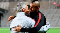 Reinaldo Rueda ya se despidió de Arturo Vidal.