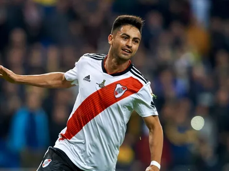 Pity Martínez sobre su gol a Boca: "Estaba todo acalambrado, pero me olvidé"