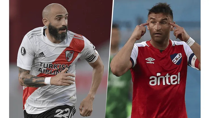 River vs. Nacional por la Copa Libertadores.