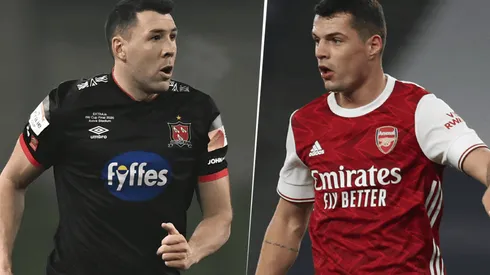 Dundalk vs. Arsenal por la Europa League.