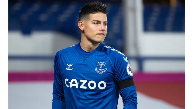 James Rodríguez, el segundo jugador de la Premier League que más ocasiones de gol crea en toda la liga.
