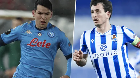Napoli vs. Real Sociedad por la Europa League.