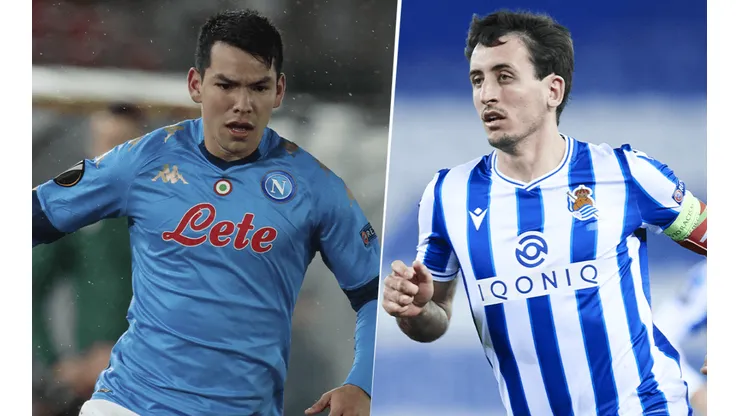 Napoli vs. Real Sociedad por la Europa League.