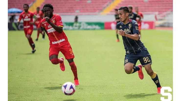 Herediano vs. Saprissa (Foto: twitter @PMEimages)