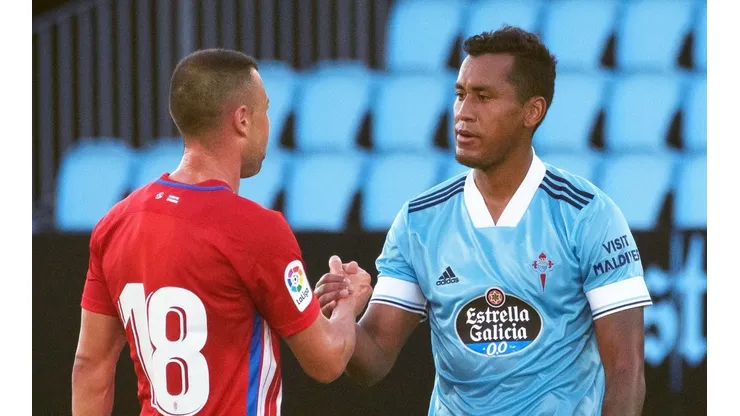 Renato Tapia es titular indicutible en el Celta de Vigo.