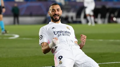 En la primera que tuvo: Benzema adelantó al Real Madrid a los 9 minutos