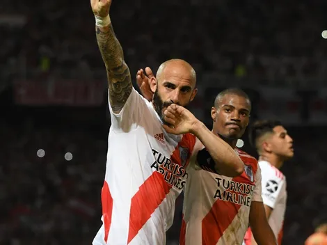 Pinola le habló a la gente de River en un nuevo 9 de diciembre