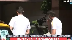 La noticia del día: los arqueros de Boca fueron en taxi a la Bombonera