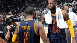 LeBron James y Kyrie Irving