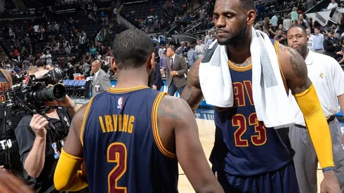 LeBron James y Kyrie Irving