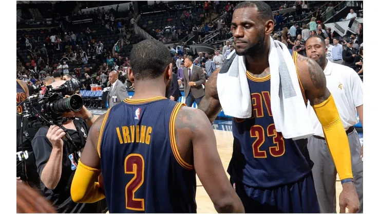 LeBron James y Kyrie Irving