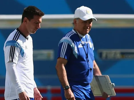 El mensaje de Messi para despedir a Sabella: "Aprendí mucho de él"