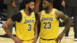 LeBron James y Anthony Davis, Los Angeles Lakers