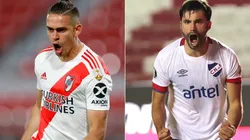 River Plate vs. Nacional juegan por cuartos de final de la Copa Libertadores este jueves (Getty Images)