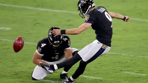 Justin Tucker, pateador de los Ravens