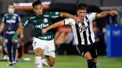 Partido picante y empate 1-1 entre Libertad y Palmeiras.