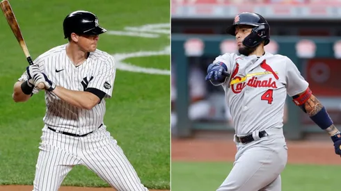 DJ LeMahieu y Yadier Molina