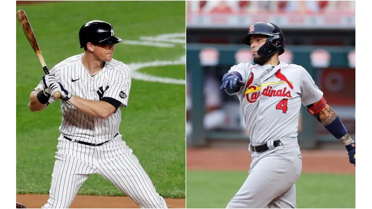 DJ LeMahieu y Yadier Molina