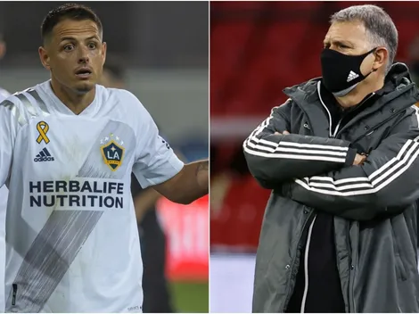 Martino le mandó recado a Chicharito Hernández