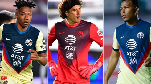 Andrés Ibarguen, Guillermo Ochoa y Roger Martínez