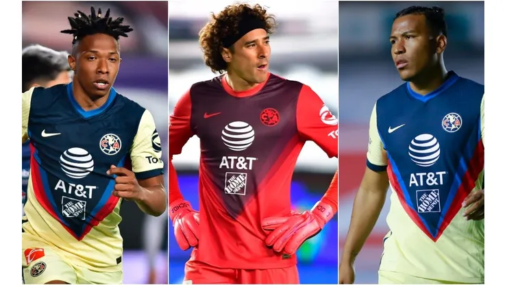 Andrés Ibarguen, Guillermo Ochoa y Roger Martínez