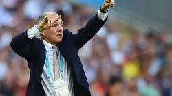 Alejandro Sabella en la Copa del Mundo de Brasil 2014.