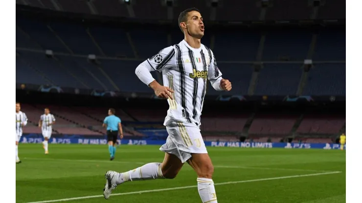 El festejo de Cristiano Ronaldo.