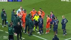 PSG-Istanbul: los jugadores acusaron de racista a un juez y se fueron