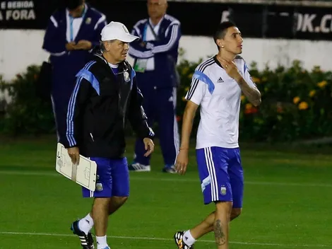 El posteo de Di María tras la muerte de Sabella: "Voy a recordarte siempre así"