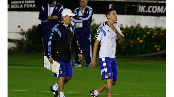El posteo de Di María tras la muerte de Sabella: "Voy a recordarte siempre así"