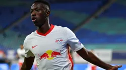 La celebración de Amadou Haidara.