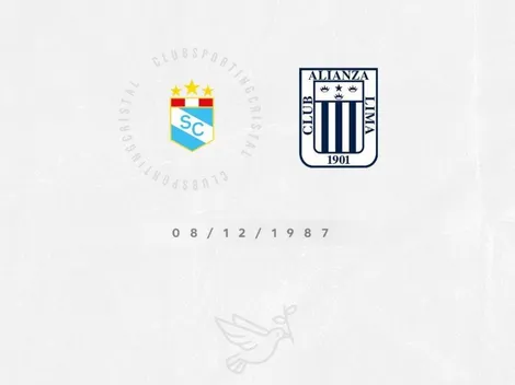 "Un abrazo al cielo": Sporting Cristal también mandó mensaje a Alianza por el Fokker