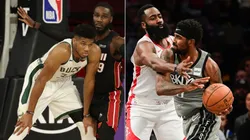 Giannis Antetokounmpo y James Harden