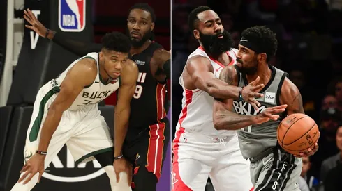 Giannis Antetokounmpo y James Harden