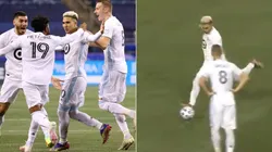 Bebelo Reynoso anotó un golazo en la MLS