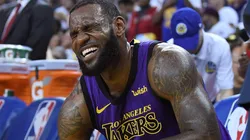 LeBron James, estrella de los Lakers