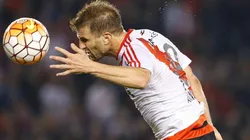 Iván Alonso durante su etapa en River Plate.