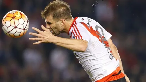 Iván Alonso durante su etapa en River Plate.