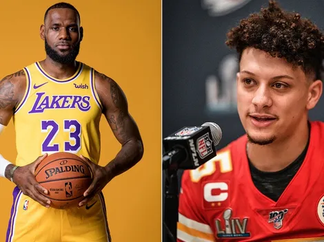 El importante reconocimiento que reciben LeBron James y Patrick Mahomes