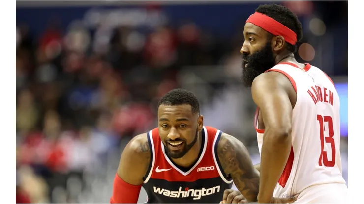 John Wall y James Harden (Foto: Getty)