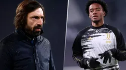 Andrea Pirlo, muy contento con el nivel de Juan Guillermo Cuadrado.