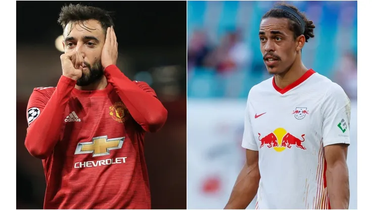 Manchester United vs. Leipzig juegan por la fecha 6 de la Champions League 2020 este martes (Getty Images)