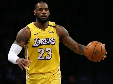 ¡Qué chulada! La jersey que usó LeBron James en práctica de Los Angeles Lakers