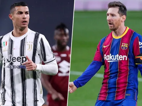Se volvió viral: Barcelona subió un fotón de Messi y Cristiano en la previa del duelo por Champions