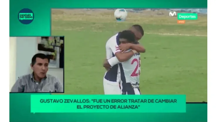Gustavo Zevallos fue el director deportivo de Alianza Lima.