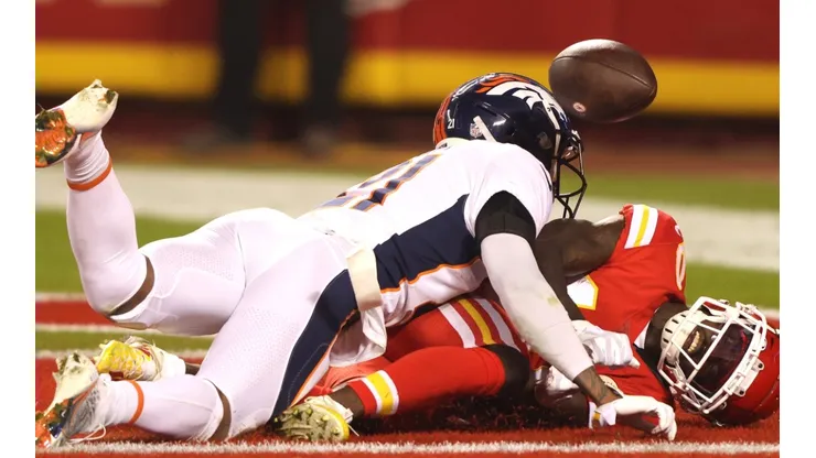 El touchdown de Mahomes a Hill que no marcaron