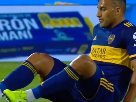 Volvió a pasar: Wanchope sintió un pinchazo y pidió el cambio en el primer tiempo